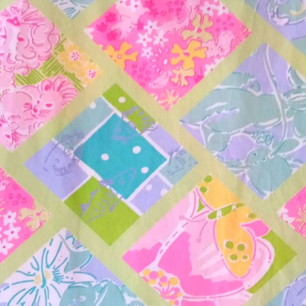🌴VTG Lilly Pulitzer🌴 - "Surf N Patch" Button Down - Picture 6 of 16
